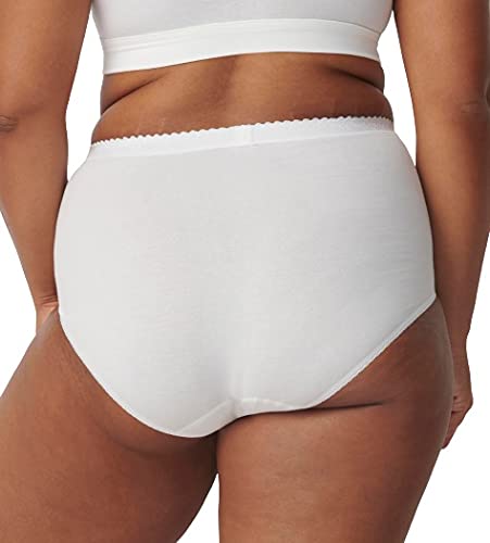 Sloggi Women's Control Maxi Brief, White, Size 18