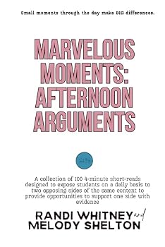 Marvelous Moments: Afternoon Arguments