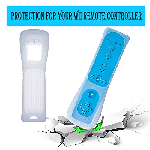 Tevodo Wii Remote Controller, 2 Packs Upgrade Wii Wireless Controller Compatible With Wii Wii U(Red And Blue) #TOP6