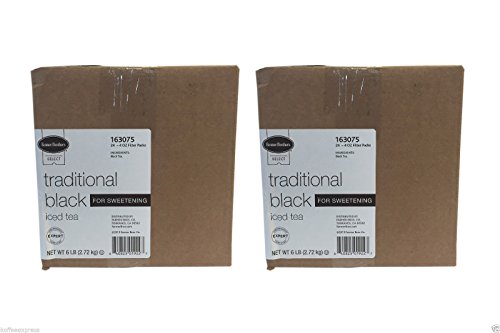 Fresh Brew Farmer Brothers Black Iced Tea For Sweetening 2 Case Total Of 48/4oz Pk