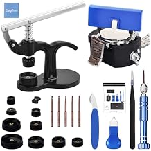 EasyTime Watch Repair Kit - Watch Battery Replacement Tool Kit, Suitable for Watch Back Removal, Watch Repair Press Tool Set