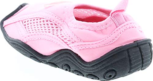 Static Footwear Girls Water Friendly Vacation Beach Water Sock Sandals,Pink,93