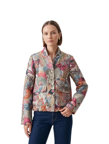 Blouson à motif jacquard métallisé veste mode homme tendance blazer chic