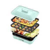 Amazon | SOLEMOOD コンパクトホットプレート グリル鍋 着脱式