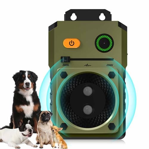 YEOWWW! Rechargeable Ultrasonic Dog Control Devices Up to 50 Ft Range with 3 Modes