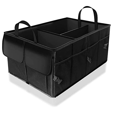 ZEN Car Boot Organiser Bag with Compartments Cover
