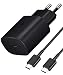 Produktbild 25W USB C Ladegerät für Samsung, PD3.0 Schnellladegerät USB C mit 1.2m Typ C Kabel Adapter Ladegerät kompatibel mit Samsung Galaxy S22/S21/S21Ultra/S21 +/S20/S20 fe 5G/Note20/Note 10/A52S/iPad Pro