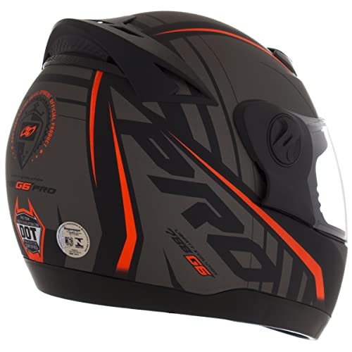 Pro Tork Capacete Evolution G6 Pro Neon Fosco 56 Preto/Vermelho
