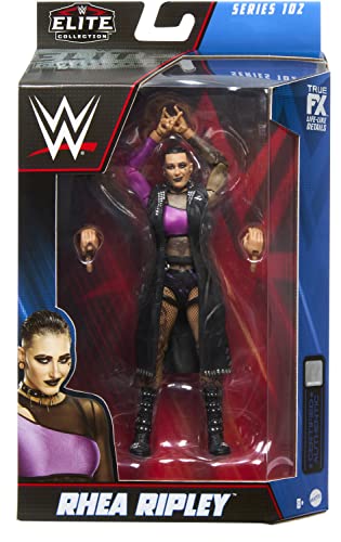 Wwe Rhea Ripley Elite Collection Action Figures, Deluxe Articulation & Life-Like Detail With Iconic Accessories, 6 In #TOP5