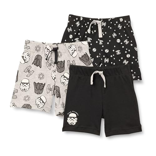 Image of Amazon Essentials Disney | Marvel | Star Wars Baby Boys' Shorts, Multipacks