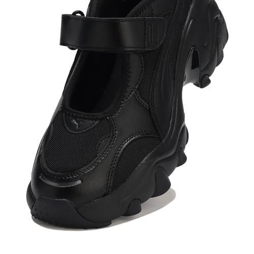 PUMA PUMA(プーマ) Women's Sandal, 25 Spring Summer Color Puma Black/Puma Silver (02), 23.0 cm