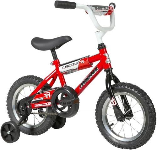 Dynacraft Magna Throttle 12" Children's Bike &ndash; Sleek and Sturdy Design, Perfect for Kids Learning to Ride, Durable and Easy to Assemble, Ideal for Young Riders