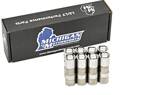 Michigan Motorsports Ls7 Lifters Set Of 8 Fits Ls1 Ls2 Ls3 Ls6 Lq4 Lq9 Ly5 Ly6 Lm7 4.8 5.3 5.7 6.0 #TOP5