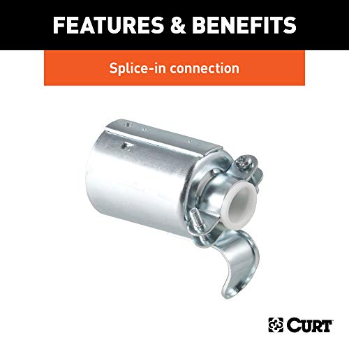 CURT 7-Pin RV Blade Wiring Harness Connector #TOP25