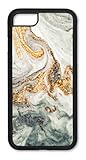 Cell Phone Cover - Slim Fit - Compatible with Apple iPhone 6 Plus and 6S Plus - Gold Granite