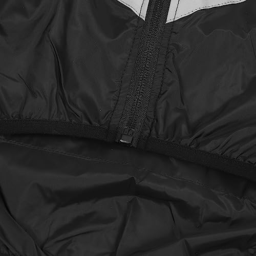 Jaqueta de Ciclismo, Jaqueta de Ciclismo à Prova d'água Reflexiva de Manga Comprida Fina Protetora