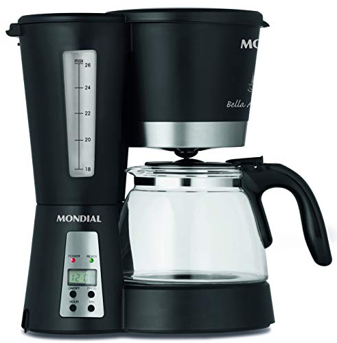 Cafeteira Elétrica Bella Arome Eletrônica Mondial Preto 110v 110v