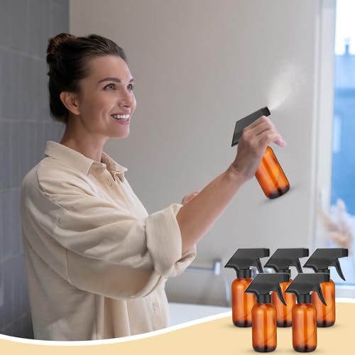 Fumete 20 botellas de vidrio 4 oz con atomizador miniatura 5