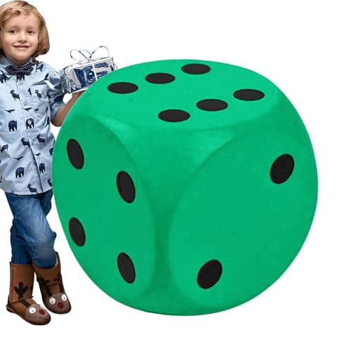 Nuova esperienza di divertimento casuale: goditi un'esperienza informale e divertente con il Dice Large. Gioca a verità o coraggio, giochi a quiz, lotteria e altro ancora. Perfetto per giocattoli da festa per bambini e intrattenimento infinito.