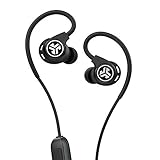 Jlab Fit Sport 3 Wireless Fitness Gym Earbuds | Bluetooth 4.2 | 6 Hour Battery Life | Flexible Memory Wire |IP55 Dust/Sweat Proof Rating | Noise Isolation | Universal Track Controls | Black