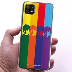 DeinDesign Coque en Silicone Compatible avec Samsung Galaxy A22 5G Etui Silicone Coque Souple Arc-en-Ciel The Beatles Bande - Les Beatles, Paul McCartney, John Lennon, RIngo Starr, George Harrison DeinDesign Coque en Silicone Compatible avec Samsung Galaxy A22 5G Etui Silicone Coque Souple Arc-en-Ciel The Beatles Bande – Image 3