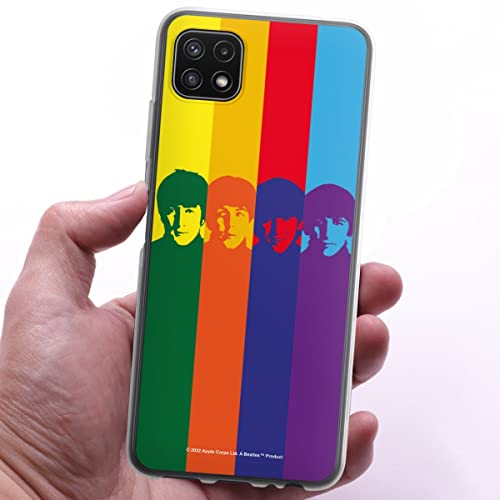 DeinDesign Coque en Silicone Compatible avec Samsung Galaxy A22 5G Etui Silicone Coque Souple Arc-en-Ciel The Beatles Bande - Les Beatles, Paul McCartney, John Lennon, RIngo Starr, George Harrison DeinDesign Coque en Silicone Compatible avec Samsung Galaxy A22 5G Etui Silicone Coque Souple Arc-en-Ciel The Beatles Bande – Image 4