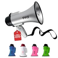 Amplificateur Voix Portée 732 M Mégaphone Portable PYLE 30W Avec Sirène Et Lumières LED - Réglage Volume - Pour Sport, Sécurité, Événements - Fonctionne Sur Piles Amplificateur Voix Portée 732 M Mégaphone Portable PYLE 30W Avec Sirène Et Lumières LED - Réglage Volume - Pour Sport, Sécurité, Événements - Fonctionne Sur Piles