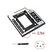 Price comparison product image 12.7mm SATA 2nd HDD SSD Universal Hard Drive Caddy Compatible With CD DVD-ROM Optical Bay