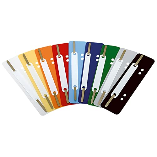 Soennecken Heftstreifen kurz 3171, 3,4x15cm (BxL), Polypropylen (PP) mit Kunststoffdeckleiste, grün 4003630135872 Soennecken 25 Stück