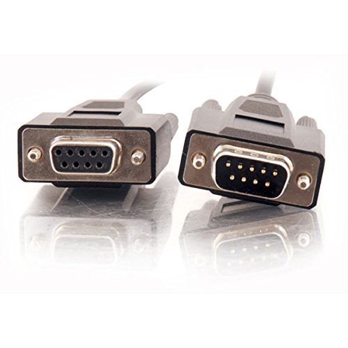 C2G 52038 Db9 F/F Serial Rs232 Null Modem Cable, Black (6 Feet, 1.82 Meters) #TOP2