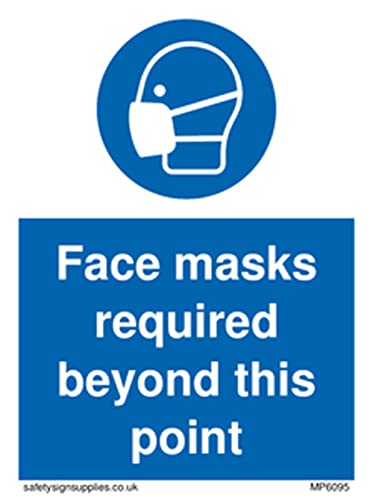 Face Masks Required Beyond This Point Sign – BigaMart