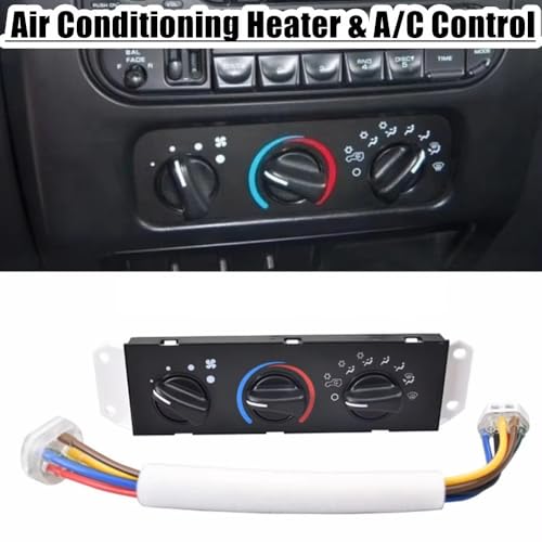 Panneau de commande de climatisation Jeep Wrangler TJ 1999-2004 55037473AB - 4