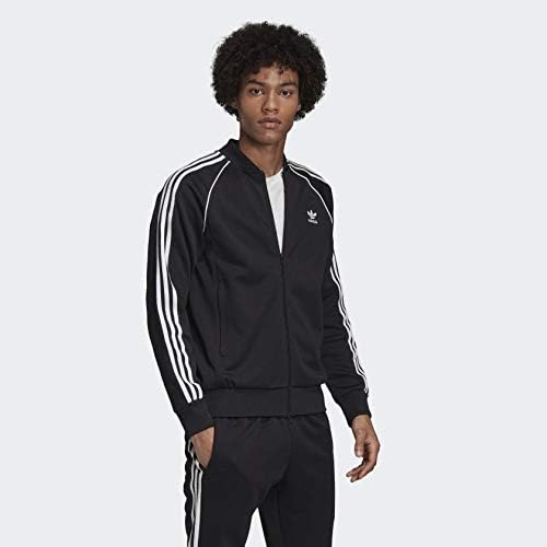 adidas Originals Men's Superstar Track Jacket, Black, S - Image 7
