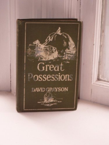Great possessions,: A new series of adventures, B0006AHU5C Book Cover