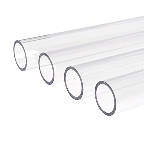 Image of Alphacool 80 cm Clear PETG Ice Tube (Pack of 4) - 16 mm - 82 cm - Compatible with Desktop, Server, Gaming Console