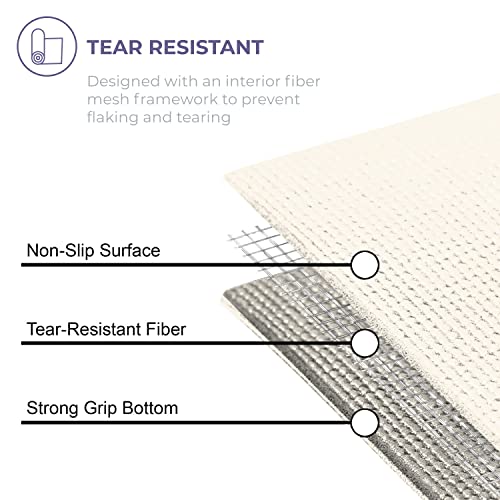 Sunshine Yoga Big Economy Yoga Mat Roll (24"X 5Mm X 104 Ft) (Cream) #TOP4