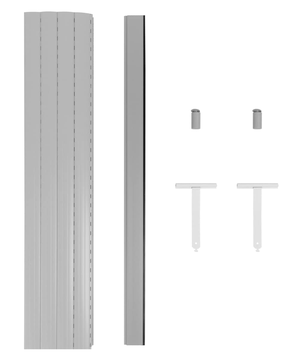 Schellenberg 39009 Cortina enrollable PVC Maxi, 100 x 120 cm, gris