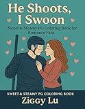 He Shoots, I Swoon: A PG Hockey Romance Coloring Book