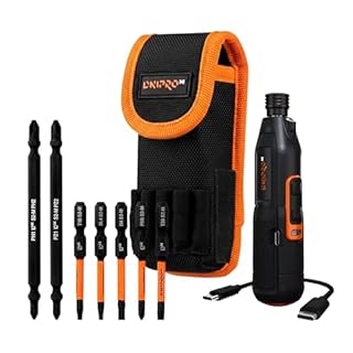 Dnipro-M Tournevis électrique sans fil 3,6 V. Couple 8 Nm, éclairage LED, batterie 850 mAh, charge USB-C, réversible. CSD-36X