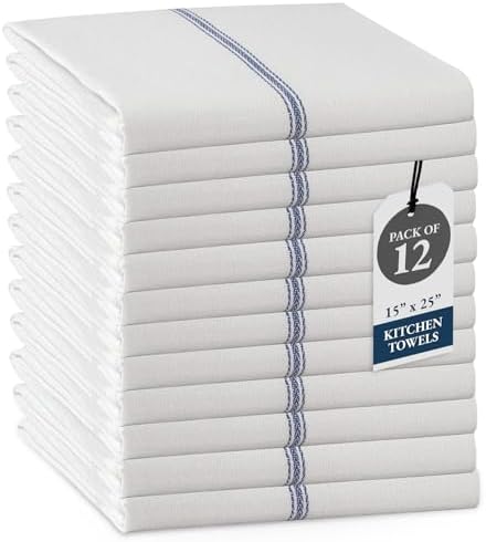 LANE LINEN Kitchen Towel Set- 12 Pack 14