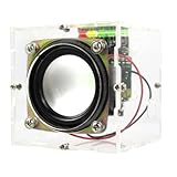 ONEHPDIY Transparent DIY Stereo Speaker Kit with LED Light Electronic Audio Amplifier – a cool mini speaker suitable for home, and workshop soldering practice kits