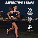 VBSD Adjustable Weighted Vest for Women Men 4-10lb/11-20lb/20-32lb Vest with 6 Ironsand Weights Body Weight Vest with Reflective Strip for Running Walking Strength Training Workouts - Image 3