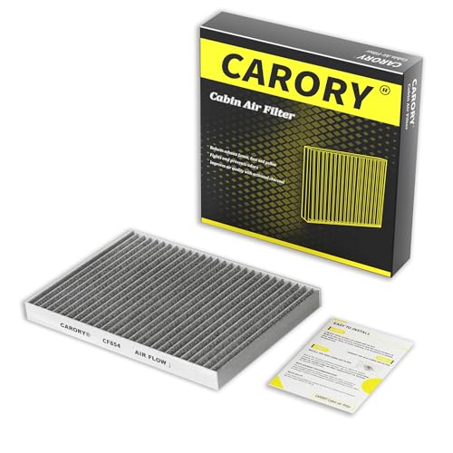 CARORY Cabin Air Filter w/Activated Carbon for 2017-2022 Nissan Qashqai 2014-2020 Rogue 2017-2022 Rogue Sport.