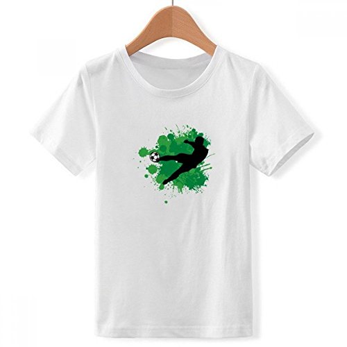 T-shirt football blanc pour garçon X-Grand multicolore Penalty Crew DIYthinker