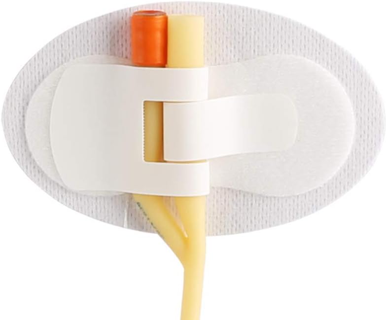 Foley Catheter Urinary Leg Bag Legband Holder,statlock Foley Catheter stabilization Device ,g Tube Accessories Supplies,Feeding Tube Supplies(Pack of 4)