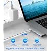 USB C Hub for MacBook Pro/Air M1 M2, 7-in-2 Thunderbolt 3/4 Compatible Adapter with 4K HDMI, 100W PD, 2 USB 3.0 and SD/TF Card Reader