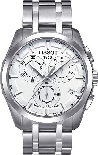 Tissot Mens Quartz Watch, Analog Display and Stainless Steel Strap - T035.617.11.031.00