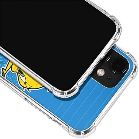 Skinit Clear Phone Case Compatible with iPhone 12 - Officially Licensed Looney Tunes Tweety Bird Wild and Free Design