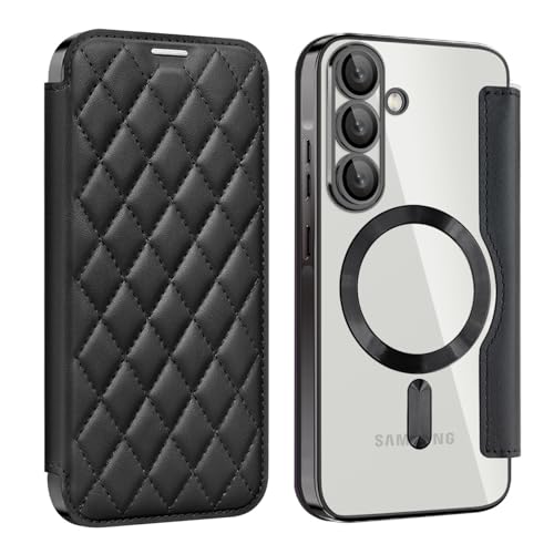 for galaxy A15 ��p �蒠�^�X�}�z�P�[�X ���z�^ magsafe�Ή� �J�[�h���[ �ϏՌ� �T���X�� �M�����N�V�[ A15 �}�O�Z�[�t �蒠 �J�o�[ �J�[�h���� ���C�����C�����X�[�d�Ή� RFID�u���b�L���O �w�� ���� PU���U�[ �����Y�ی�