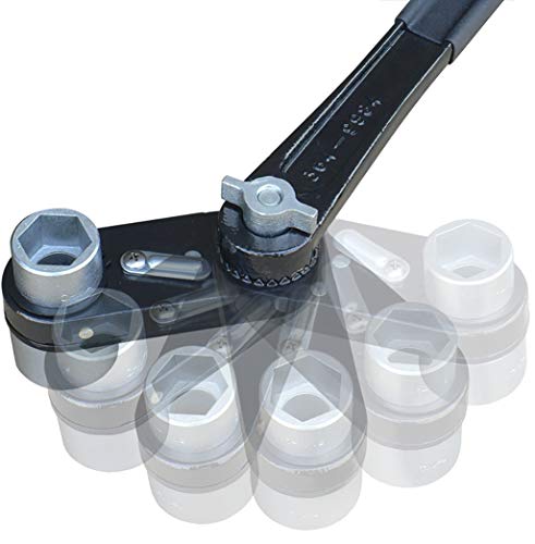 Trumbull #364-9984 1-1/4” And 1-1/16” Adjustable Double Socket Ratchet Wrench #TOP1
